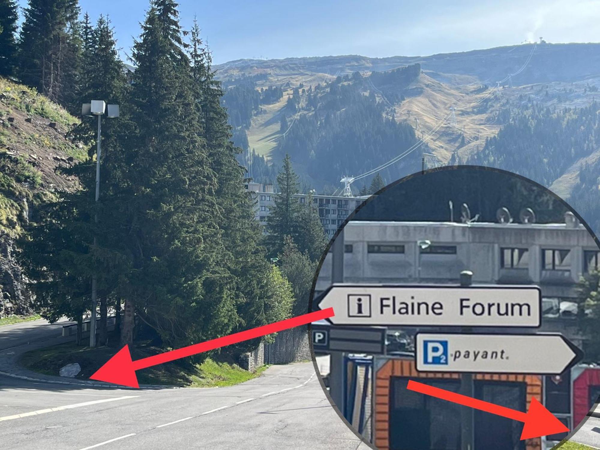 Flaine Forum L1 Cassiopee Mezzanine & Terrasse Eksteriør billede